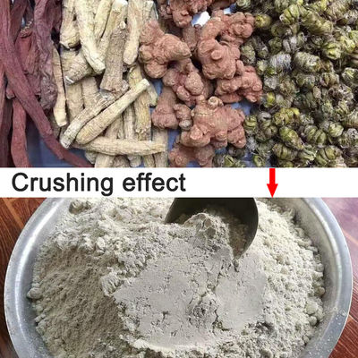 2000W Spice Grinder Machine 2840r/min Desktop Continuous Feeding Crusher