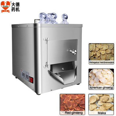 Three Blades Medicinal Herbal Slicing Machine 13.5kg With Pure Copper Motor