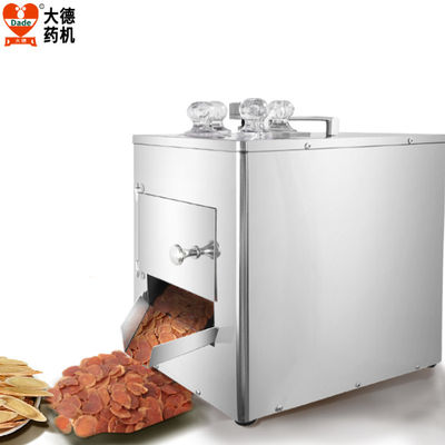 Silver Electric Herbal Slicer 240rpm For Ginseng Slicing Model DQ-103