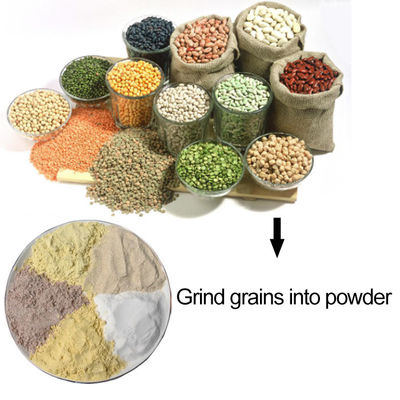 Commercial Electric Grain Grinder 220V 55Kg/H Stainless Steel W/ Magnet