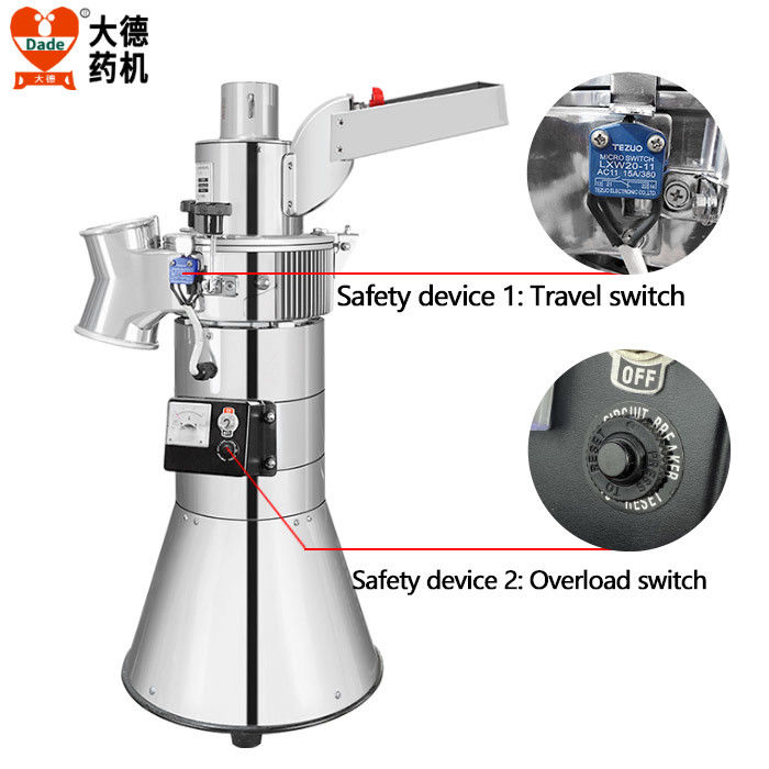 2500W Electric Spice Milling Machine 2840rpm Home Spice Grinding Machine