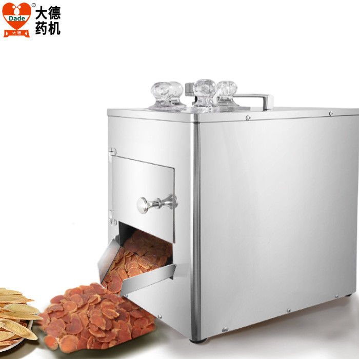 Silver Electric Herbal Slicer 240rpm For Ginseng Slicing Model DQ-103