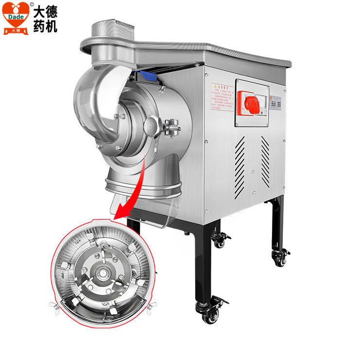DF-50B 2840rpm Herb Grinder Stainless Steel Water Cooling Easy Move