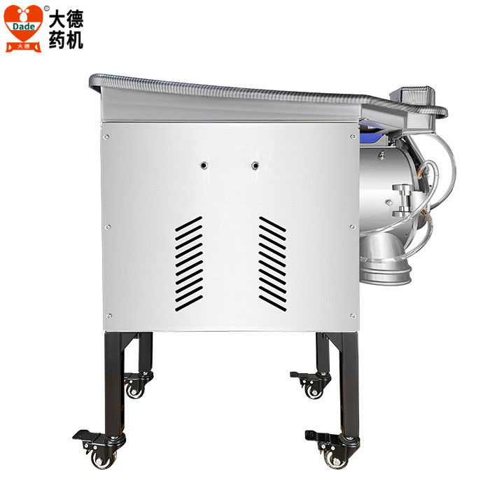 Horizontal 1-55Kg/H Herb Grinder Machine Water Cooled With Wheels