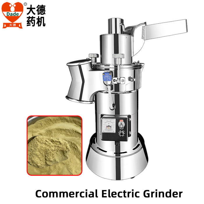 Stainless Steel Commercial Electric Herb Grinder For Medicinal Herb Processing